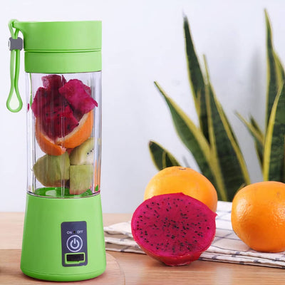 13-Ounce USB-Rechargeable Fruit Blender